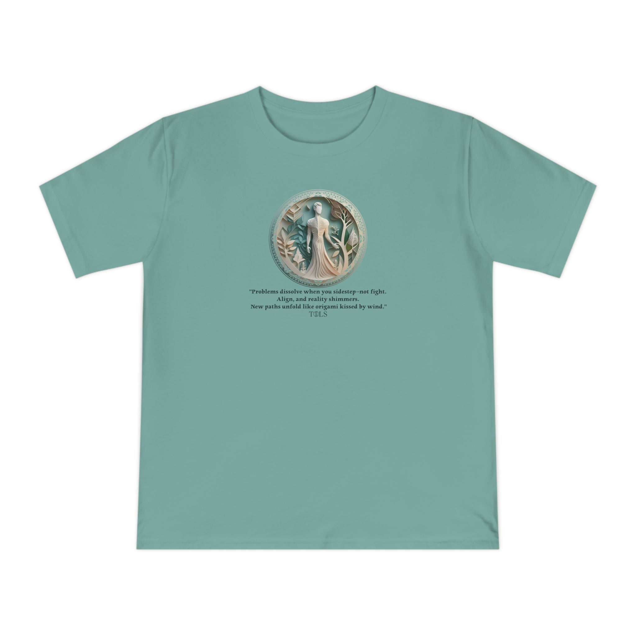 Origami Path Unisex T‑Shirt