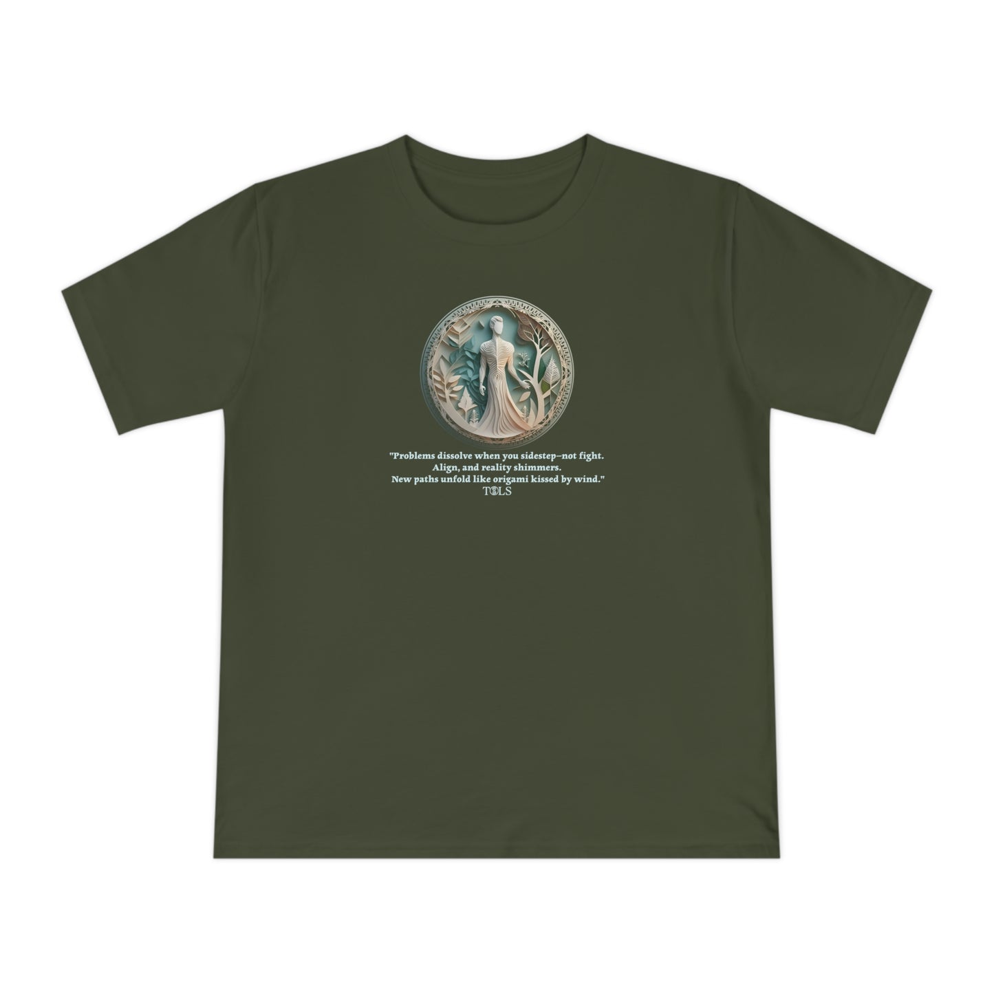 Origami Path Unisex T‑Shirt