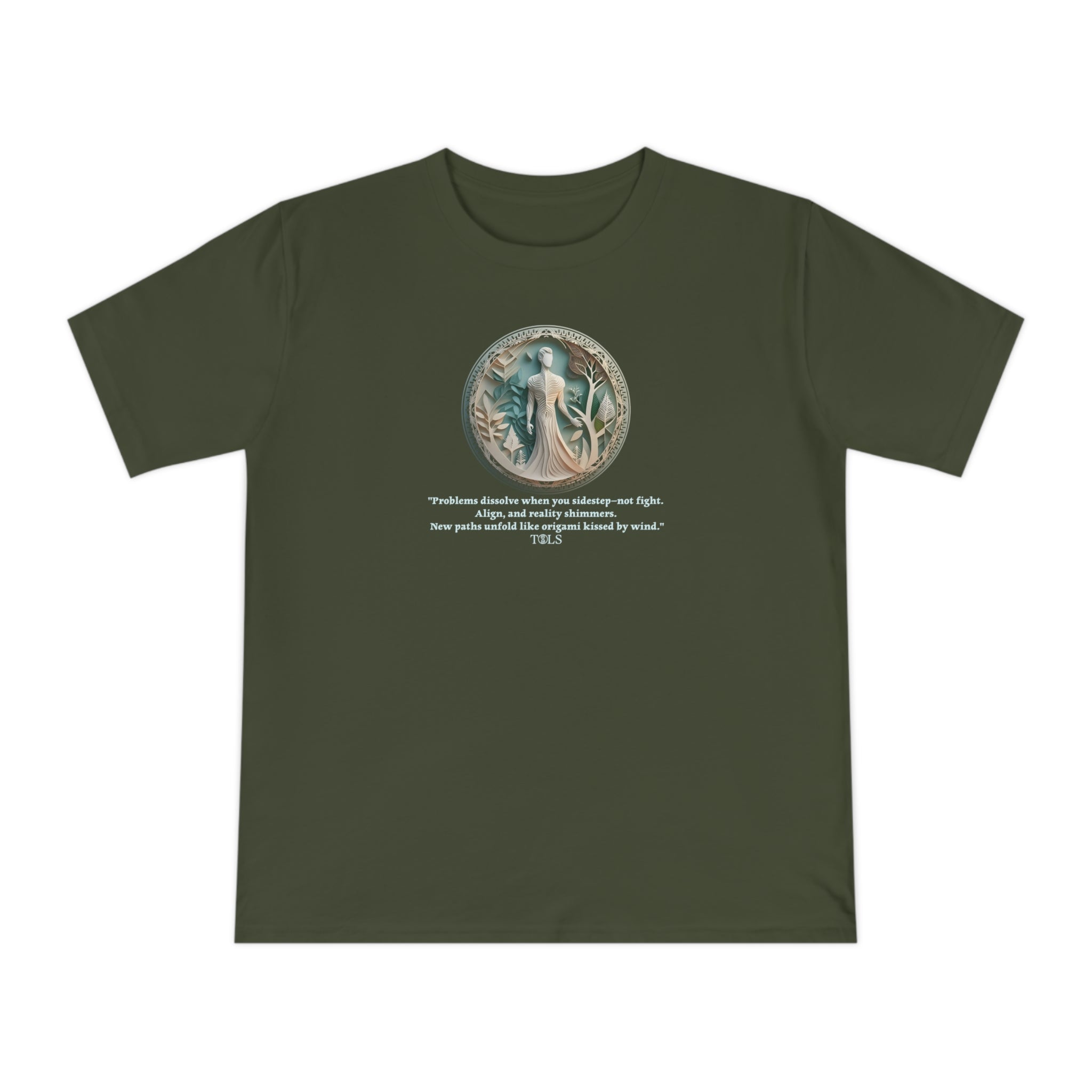Origami Path Unisex T‑Shirt