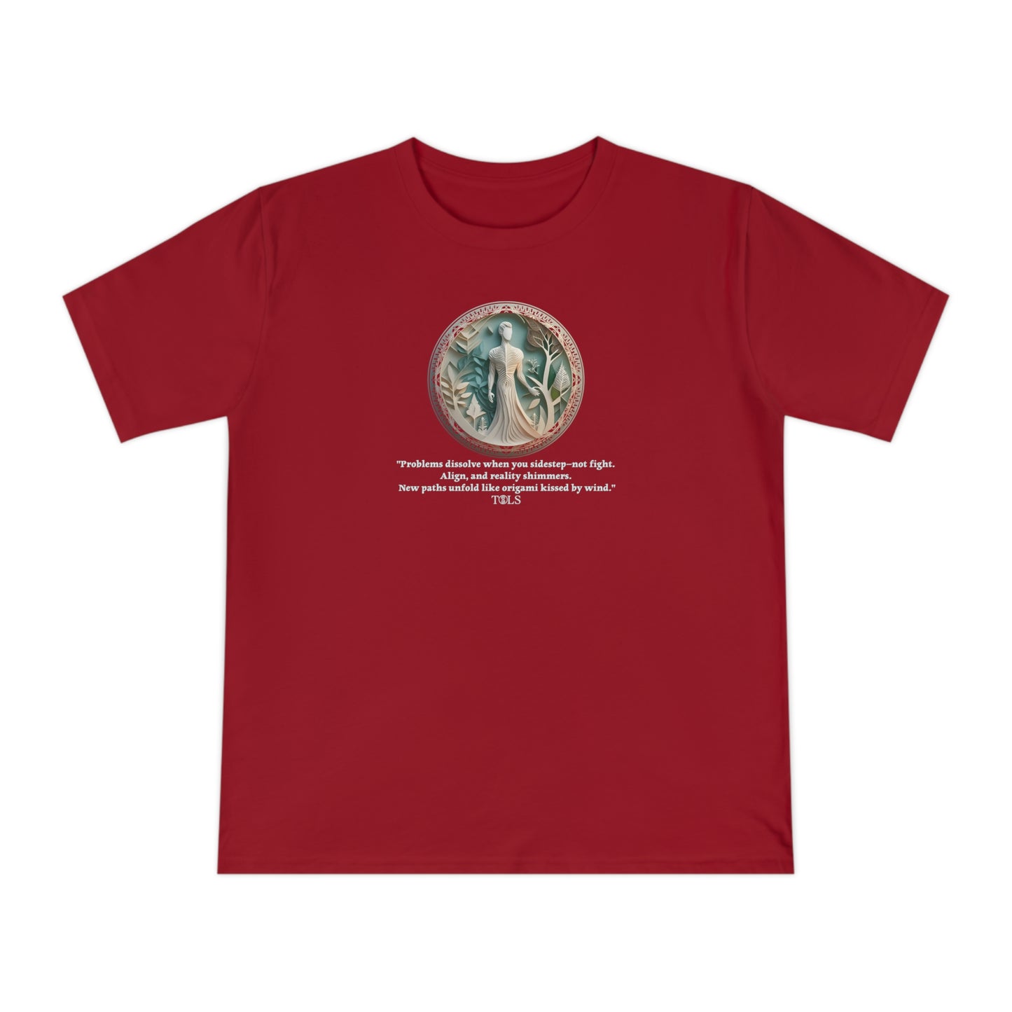 Origami Path Unisex T‑Shirt