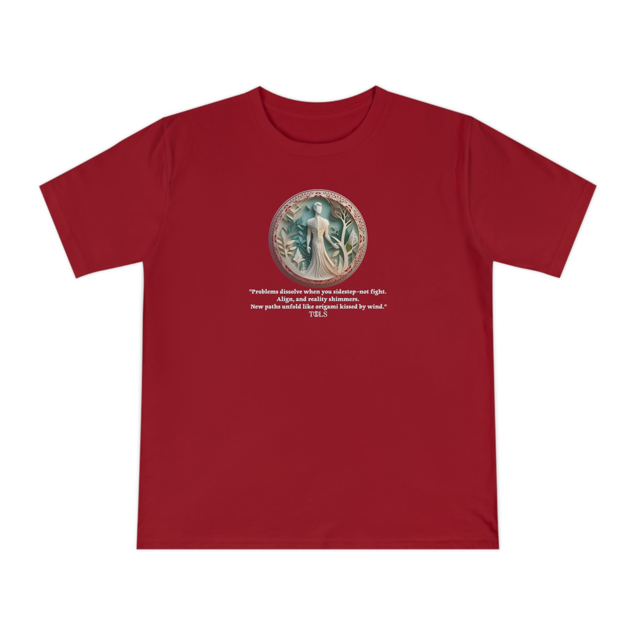 Origami Path Unisex T‑Shirt
