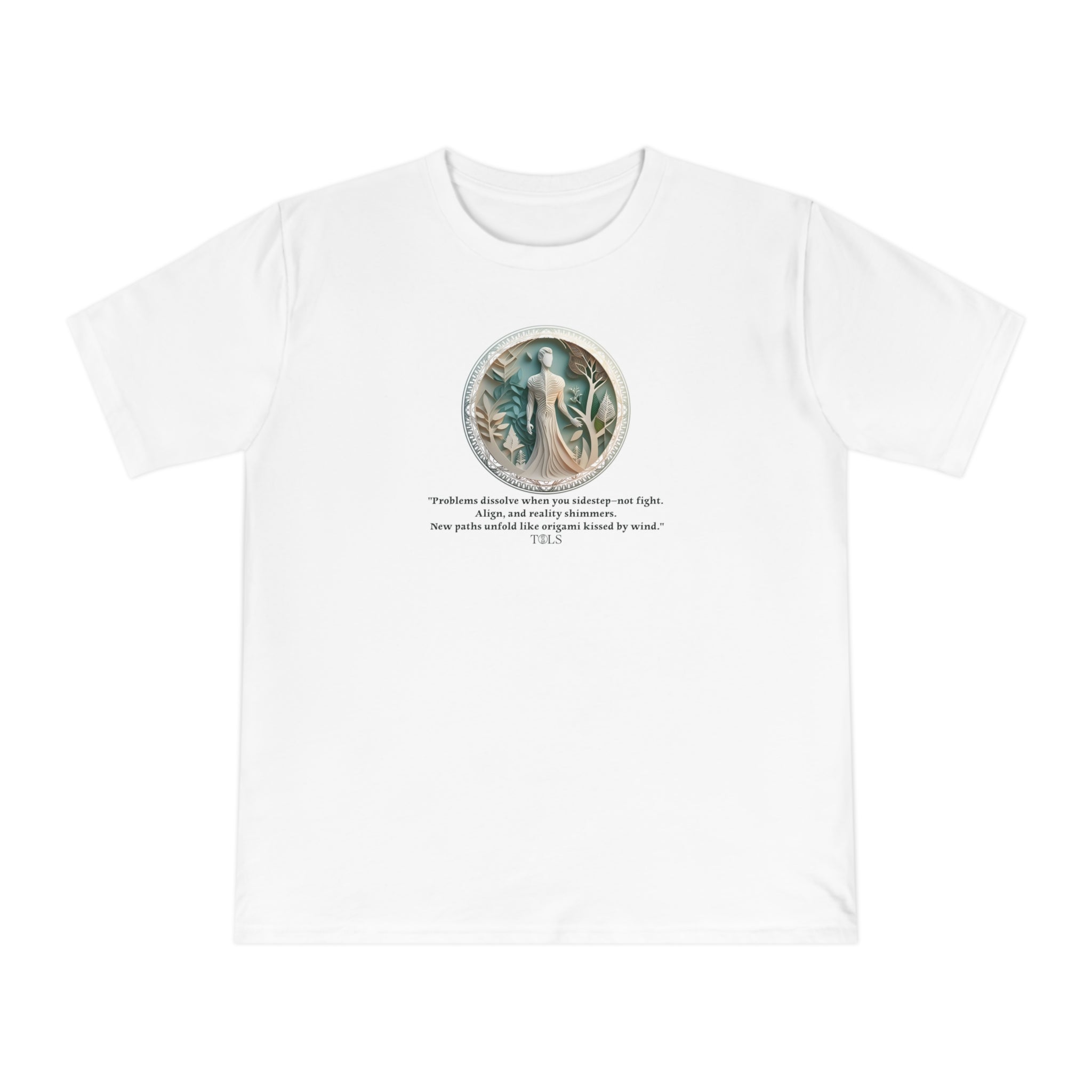 Origami Path Unisex T‑Shirt