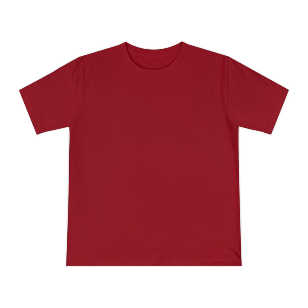Rust-Tongued Unisex T‑Shirt by TOLS – ethically made from organic cotton.