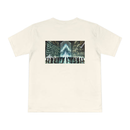 Altars of Distraction Unisex T‑Shirt Ecru by TOLS – ethically made from organic cotton.