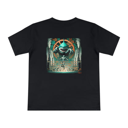 Harvested Hunger Unisex T‑Shirt Black by TOLS – ethically made from organic cotton.