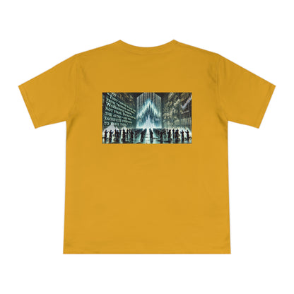Altars of Distraction Unisex T‑Shirt Mango by TOLS – ethically made from organic cotton.