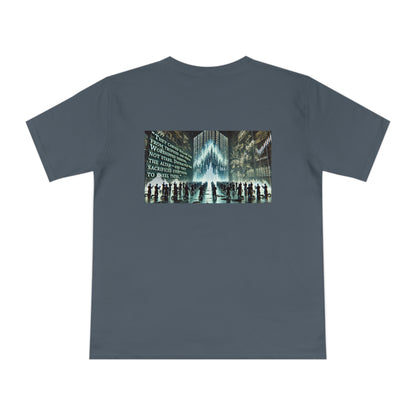 Altars of Distraction Unisex T‑Shirt Dark Grey by TOLS – ethically made from organic cotton.