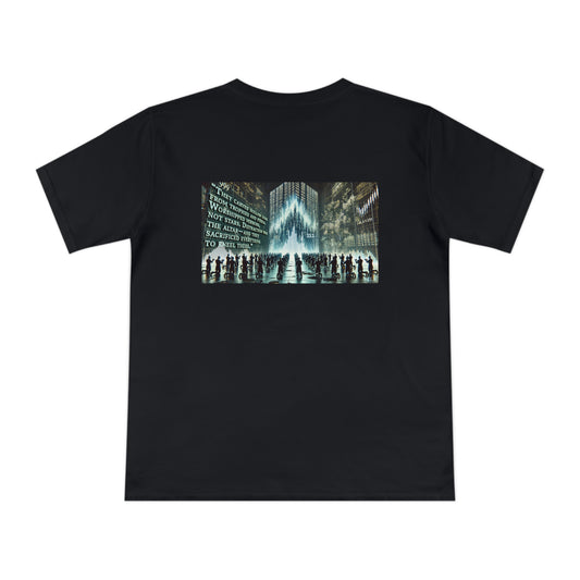 Altars of Distraction Unisex T‑Shirt Black by TOLS – ethically made from organic cotton.