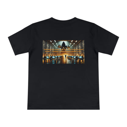 Ghost Desires Unisex T‑Shirt Black by TOLS – ethically made from organic cotton.