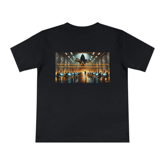 Ghost Desires Unisex T‑Shirt Black by TOLS – ethically made from organic cotton.
