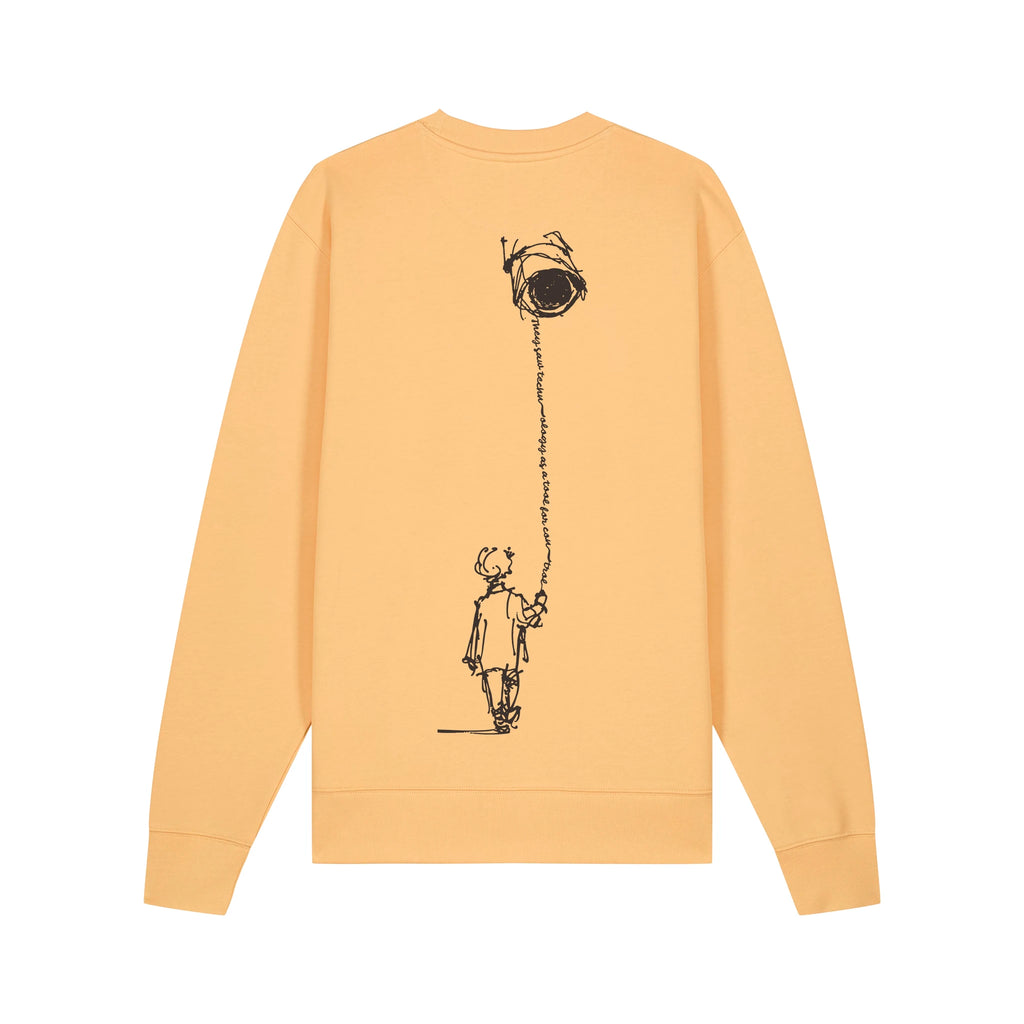 Unisex Heavyweight Organic Sweatshirt Nispero back Control Tool