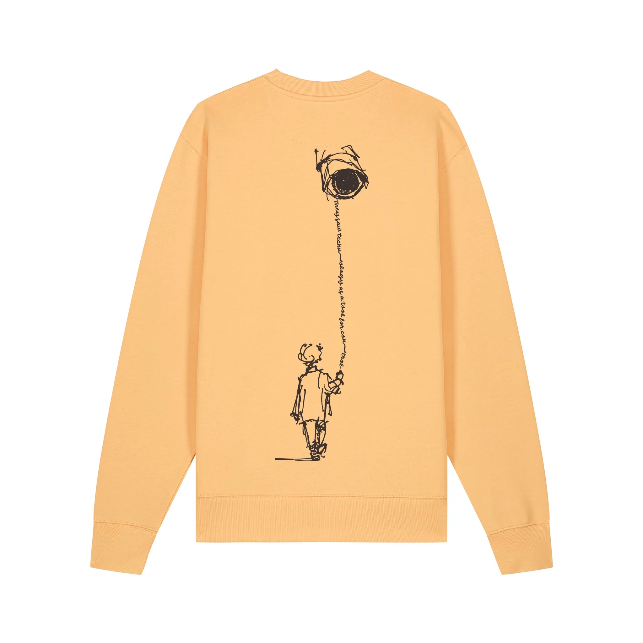 Unisex Heavyweight Organic Sweatshirt Nispero back Control Tool