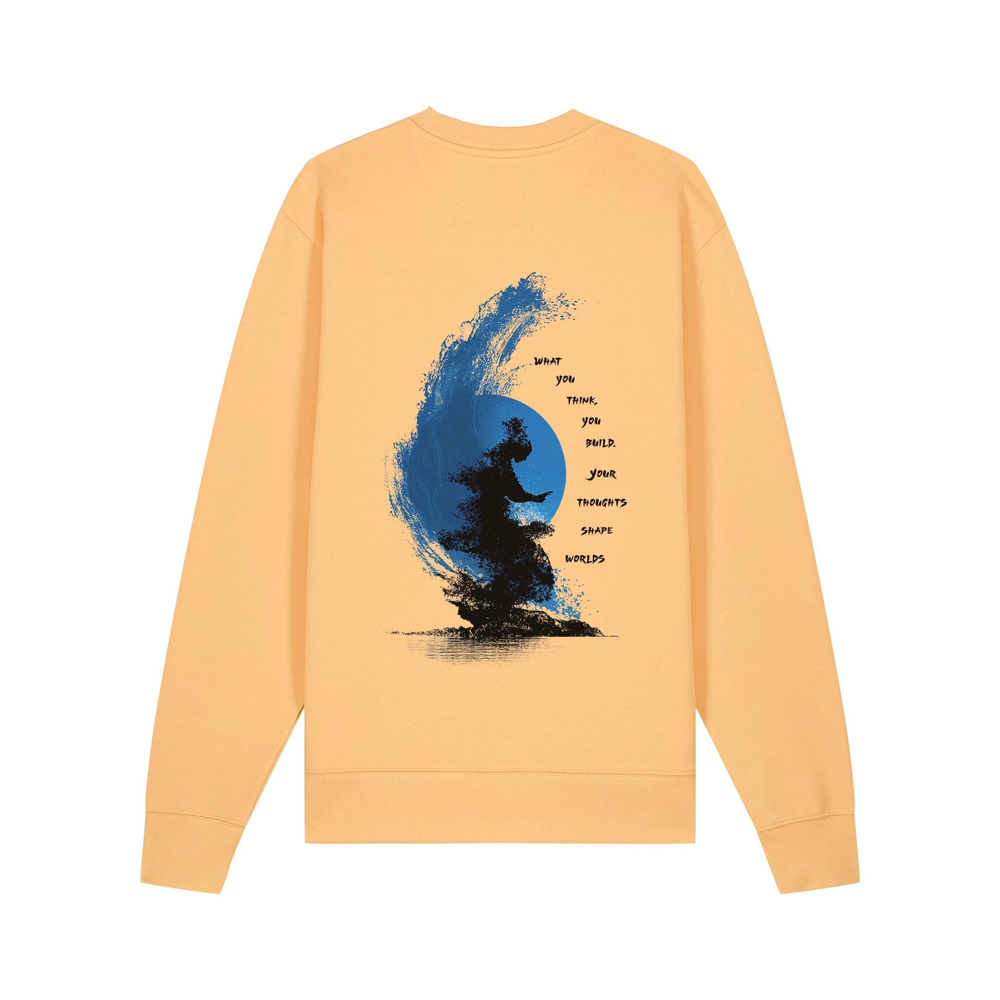 Unisex Heavyweight Organic Sweatshirt Nispero back No Limits