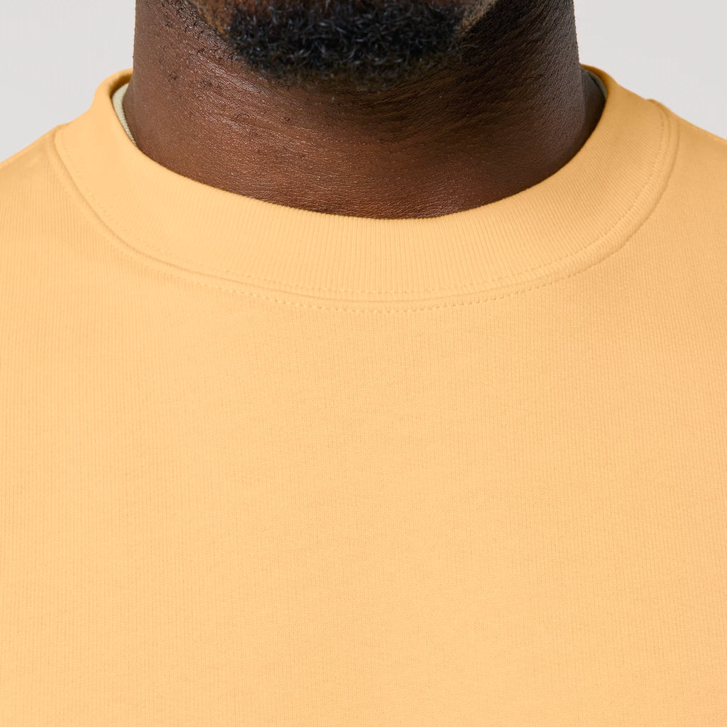 Unisex Heavyweight Organic Sweatshirt Nispero neck model Bend Not Break