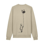 Unisex Heavyweight Organic Sweatshirt Stone back Control Tool