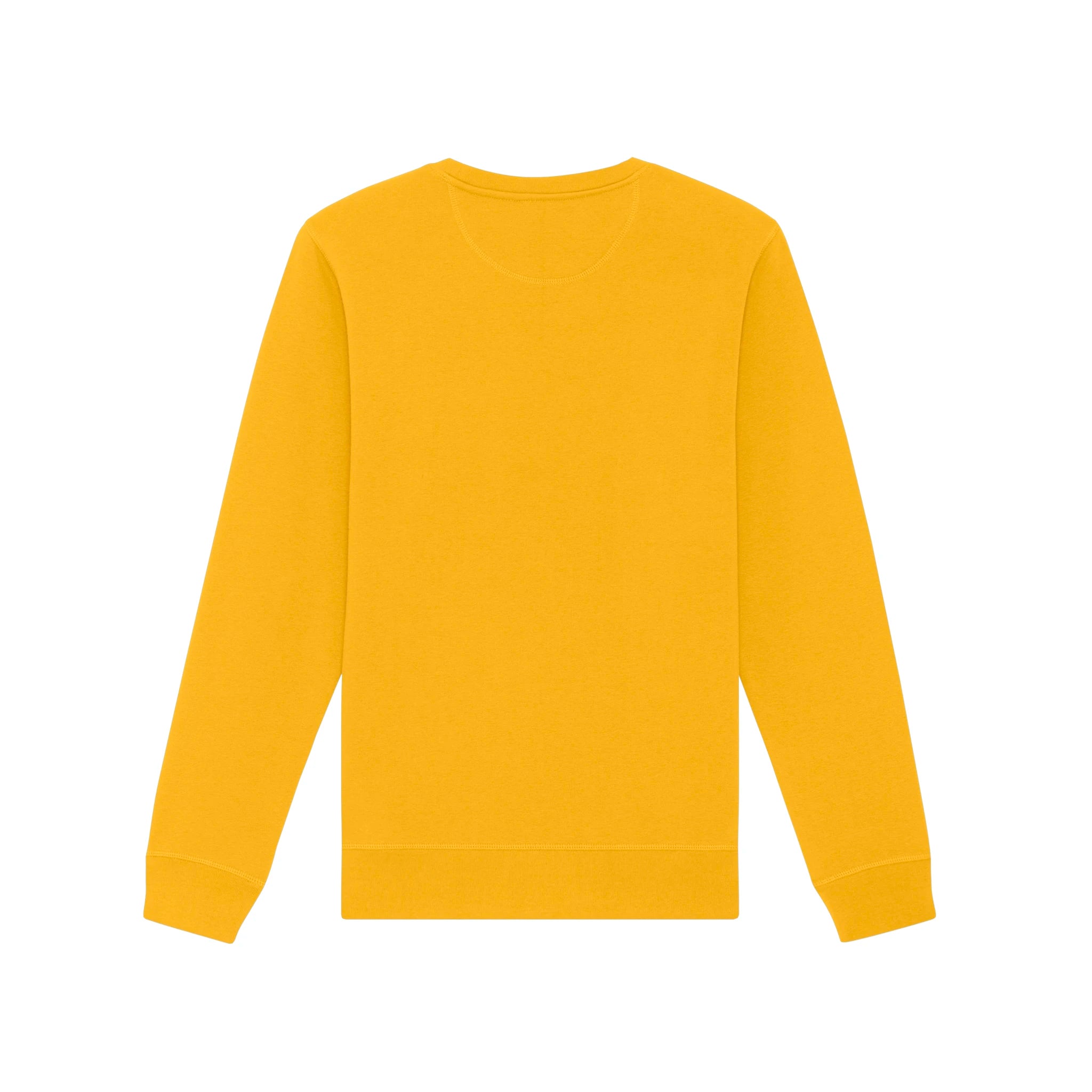 Unisex Midweight Recycled Sweatshirt Spectra Yellow back Bend Not Break