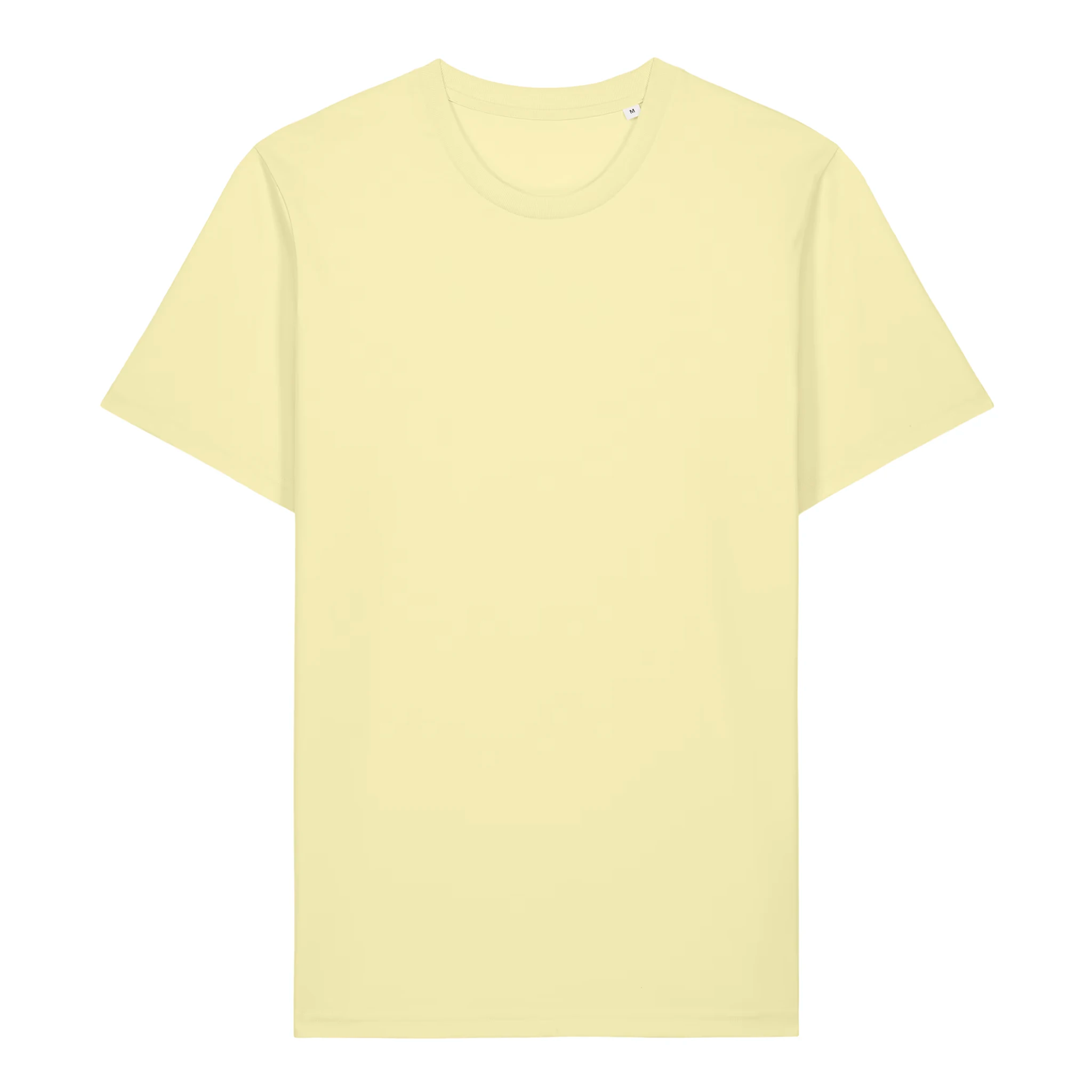 TOLS The Awakening theme men's unisex medium fit organic cotton T-shirt in Lemon Sorbet, front - Seed Rebellion