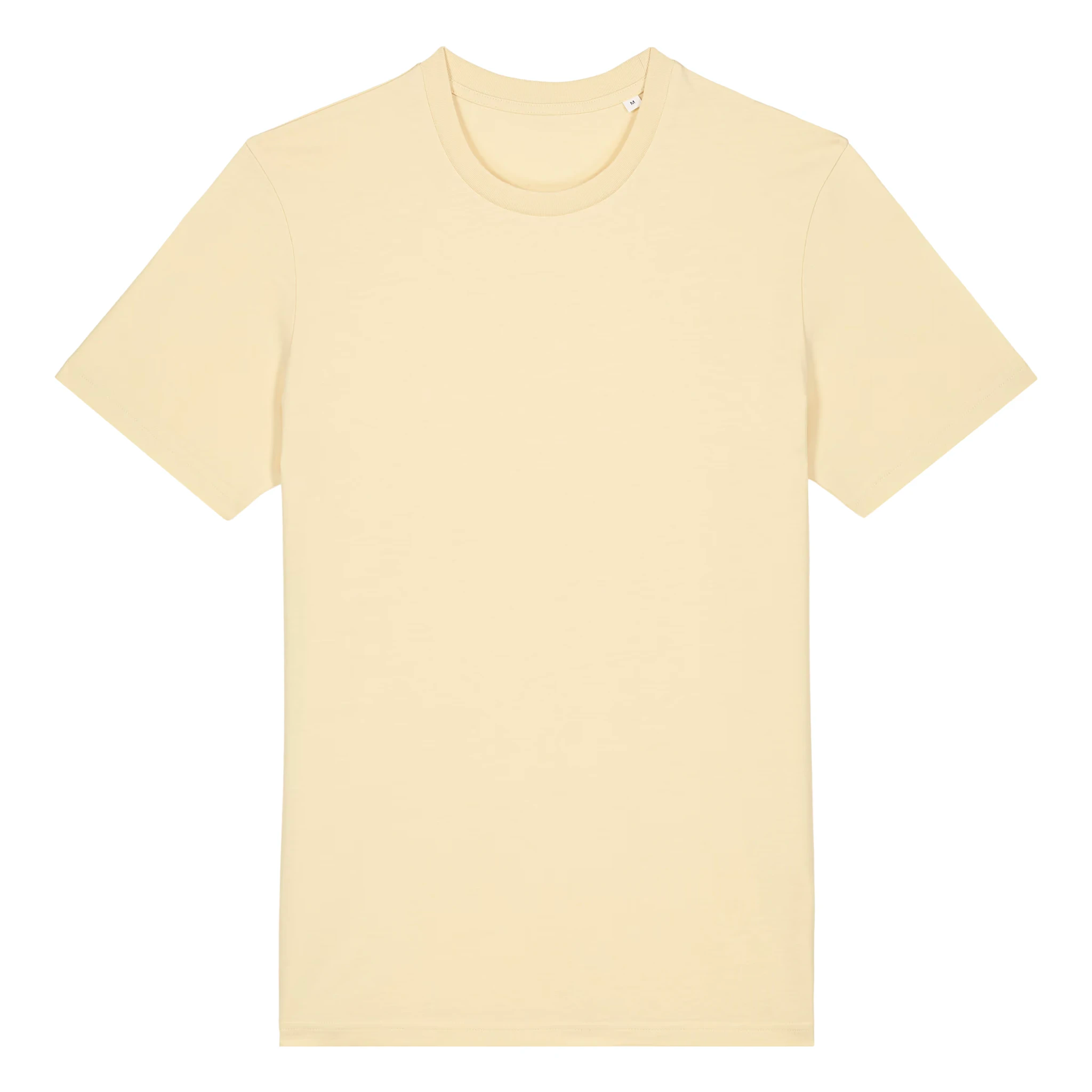 TOLS The Old Ways theme men's unisex medium fit organic cotton T-shirt in Butter, front - Control Tool