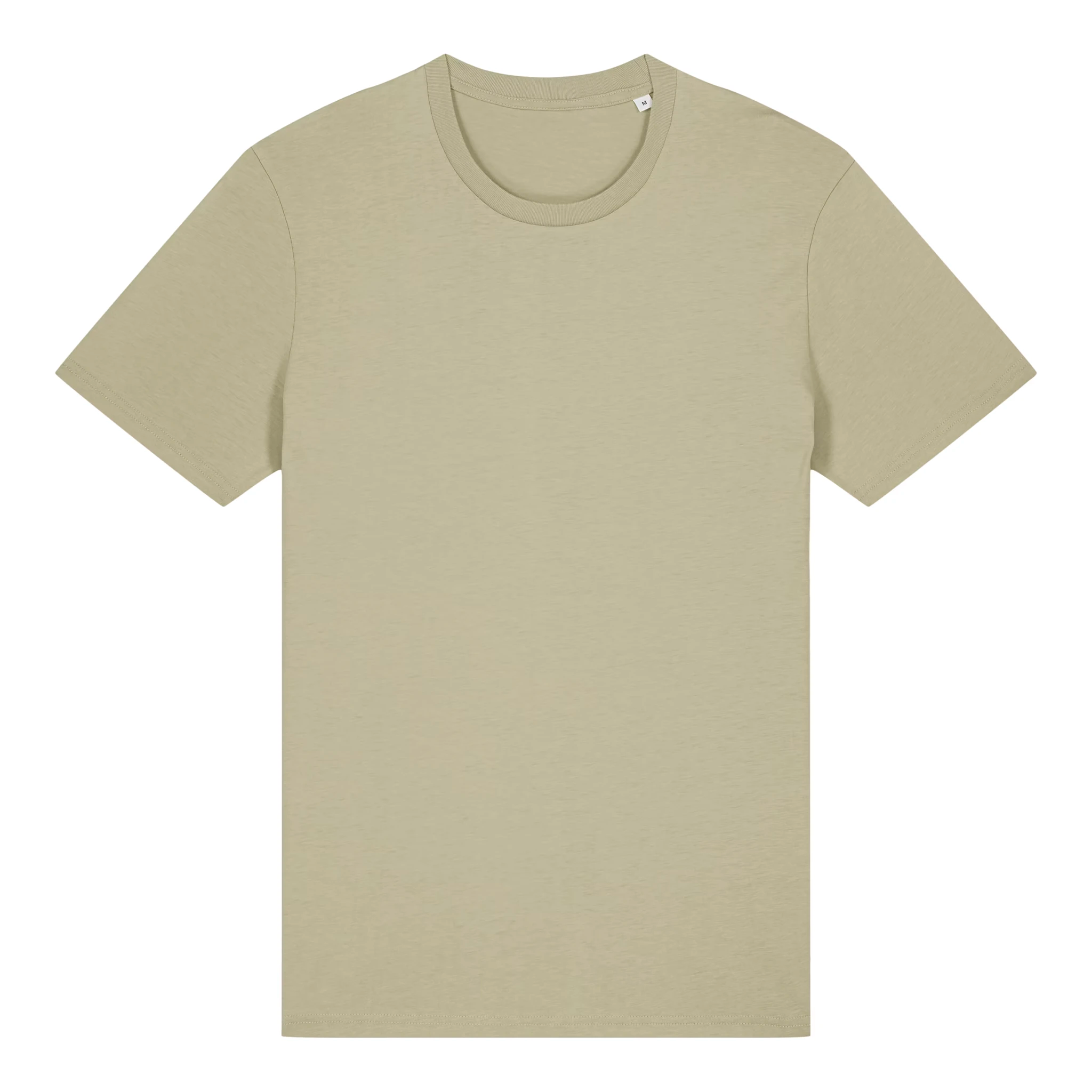 TOLS The Old Ways theme men's unisex medium fit organic cotton T-shirt in Sage, front - Control Tool
